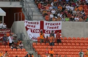 Images Dated 13th August 2013: Stoke City vs. Houston Dynamo: A Soccer Showdown