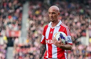Stephen Ireland Collection: Stoke City vs Hull City: Clash at the Bet365 Stadium - March 29, 2014