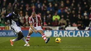 Images Dated 22nd January 2014: Stoke City vs Liverpool: Clash at the Bet365 Stadium (January 12, 2014)
