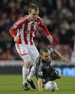 Images Dated 26th October 2011: Stoke City vs Liverpool: Clash at the Britannia - October 26, 2011