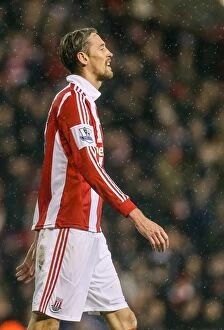 Images Dated 22nd January 2014: Stoke City vs Liverpool: Clash at the Britannia (January 12, 2014)