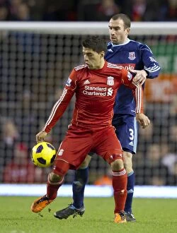 Images Dated 2nd February 2011: Stoke City vs Liverpool: Clash at the Brittania Stadium - 2nd February 2011