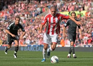 Images Dated 10th September 2011: Stoke City vs Liverpool Clash: September 10, 2011 at Bet365 Stadium