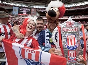 Images Dated 14th May 2011: Stoke City vs Manchester City: Clash at the Britannia (May 14, 2011)