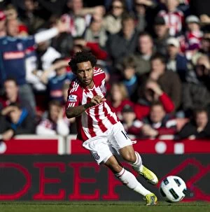 Images Dated 24th October 2010: Stoke City vs Manchester United: Clash at the Britannia (October 24, 2010)
