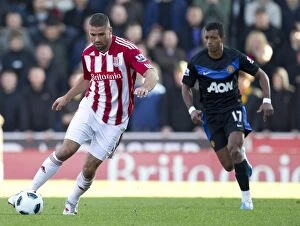 Stoke City v Manchester United Collection: Stoke City vs Manchester United: Clash at the Britannia - October 24, 2010