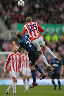 Images Dated 24th September 2011: Stoke City vs Manchester United: Clash at the Britannia Stadium (September 24, 2011)