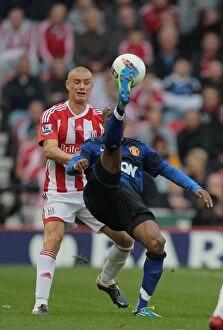 Stoke City v Manchester United Collection: Stoke City vs Manchester United Clash: September 24, 2011 (Bet365 Stadium)