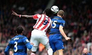 Stoke City v Manchester United Collection: Stoke City vs Manchester United Clash: April 14, 2013 at Bet365 Stadium