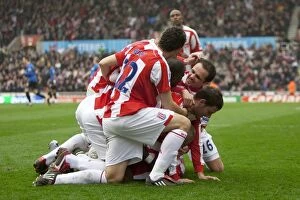 Images Dated 21st March 2009: Stoke City vs Middlesbrough: A Football Rivalry - March 21, 2009