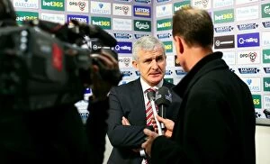 Images Dated 8th October 2014: Stoke City vs Newcastle United: Clash at the Bet365 Stadium - September 29, 2014