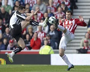 Stoke City v Newcastle United Collection: Stoke City vs Newcastle United: Clash at the Bet365 Stadium (March 19, 2011)