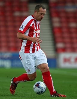 Images Dated 4th September 2014: Stoke City vs Portsmouth Clash: Battle at Bet365 Stadium - August 27, 2014