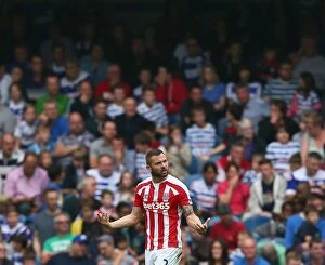 Queens Park Rangers v Stoke City Collection: Stoke City vs Queens Park Rangers Clash: September 20, 2014