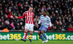 Images Dated 6th February 2015: Stoke City vs Queens Park Rangers Clash at the Bet365 Stadium (31st January 2015)