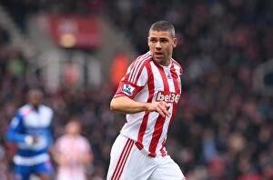 Images Dated 9th February 2013: Stoke City vs Reading: Clash at the Bet365 Stadium - February 9, 2013