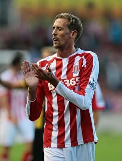 Stoke City v Real Betis Collection: Stoke City vs Real Betis: Clash of Titans (August 6, 2014)