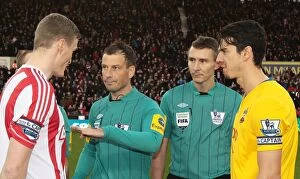 Images Dated 29th December 2012: Stoke City vs Southampton: A Battle at the Bet365 Stadium (December 29, 2012)