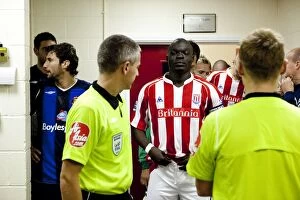 Images Dated 29th August 2009: Stoke City vs Sunderland: Clash of the Potters and Black Cats (August 29, 2009)