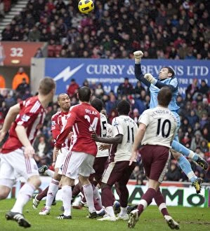 Images Dated 5th February 2011: Stoke City vs Sunderland Rivalry: The Battle at Bet365 Stadium - February 5, 2011