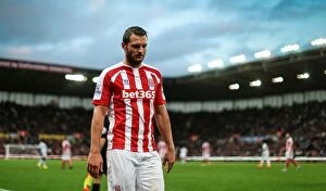 Images Dated 28th October 2014: Stoke City vs Swansea City Clash at Bet365 Stadium - October 19, 2014