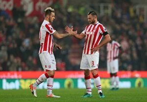 Images Dated 31st October 2016: Stoke City vs Swansea City: Clash at the Bet365 Stadium - October 31, 2016