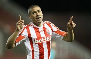 Images Dated 28th August 2012: Stoke City vs Swindon Town Clash: August 28, 2012 - Bet365 Stadium