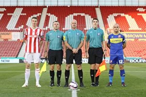 Images Dated 28th August 2012: Stoke City vs Swindon Town Clash: August 28, 2012 - Bet365 Stadium