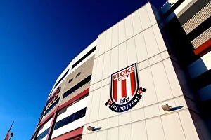 Images Dated 28th August 2012: Stoke City vs Swindon Town Clash at the Bet365 Stadium (August 28, 2012)