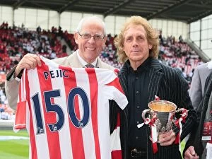 Images Dated 12th May 2013: Stoke City vs. Tottenham: A Glorious Clash in Football History - Celebrating Stoke City's 150th