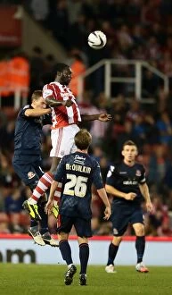 Images Dated 30th August 2013: Stoke City vs Walsall: Clash at Bet365 Stadium - August 28, 2023