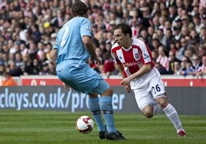 Images Dated 2nd May 2009: Stoke City vs. West Ham United: Clash at the Bet365 Stadium - May 2, 2009