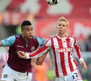 Stoke City v West Ham Collection: Stoke City vs. West Ham United: Clash at the Bet365 Stadium - March 2, 2013