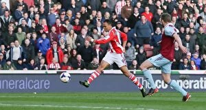 Stoke City v West Ham Collection: Stoke City vs. West Ham United: Clash at the Bet365 Stadium - March 15, 2014