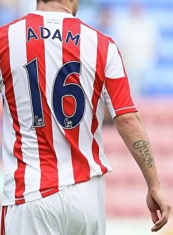 Charlie Adam Collection: Stoke City vs Wigan Athletic: Clash at DW Stadium - September 1, 2012