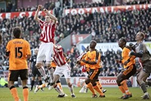 Images Dated 12th December 2009: Stoke City vs Wigan: Clash at the Bet365 Stadium - December 12, 2009