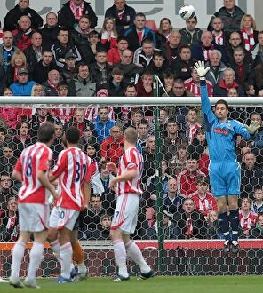 Images Dated 7th April 2012: Stoke City vs. Wolverhampton Wanderers: Clash at the Bet365 Stadium - April 7, 2012