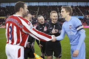 Images Dated 2nd January 2010: Stoke City vs York City: FA Cup Third Round Battle at Bet365 Stadium (January 2, 2010)