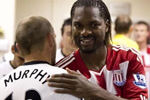 Stoke City v Fulham Collection: Stoke City's 2-0 Carling Cup Triumph Over Fulham at Britannia Stadium (September 21, 2010)