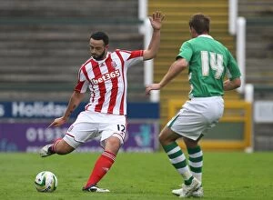 Images Dated 7th August 2012: Stoke City's Championship Comeback: Triumphant Victory Over Yeovil Town (August 7, 2012)