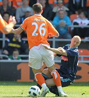 Blackpool v Stoke City Collection: Stoke City's Historic Victory: A Memorable Day at the Britannia Stadium - April 30