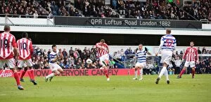 Images Dated 6th May 2012: Stoke City's Historic Victory: Queens Park Rangers vs Stoke City - May 6, 2012