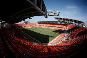 Images Dated 23rd July 2013: Stoke City's Pre-Season Kickoff at BBVA Compass Stadium: A Stunning Beginning against Crystal Palace