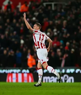 Images Dated 3rd January 2017: Stoke City's Shawcross and Crouch Secure 2-0 Victory Over Watford in Premier League Clash