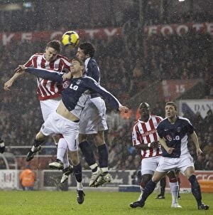 Stoke City's Thrilling 3-2 Victory Over Fulham at Britannia Stadium, January 2010