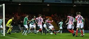 Images Dated 7th August 2012: Stoke City's Triumph: August 7, 2012 - Stoke City vs. Yeovil Town