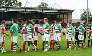 Images Dated 7th August 2012: Stoke City's Triumph: August 7, 2012 - Stoke City vs. Yeovil Town