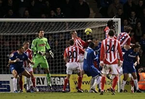 Images Dated 7th January 2012: Stoke City's Triumph: Gillingham vs. Stoke City (January 7, 2012)