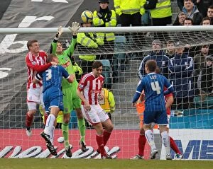 Images Dated 7th January 2012: Stoke City's Triumph: January 7, 2012 - Gillingham vs Stoke City