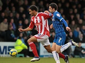 Images Dated 7th January 2012: Stoke City's Triumph: A Memorable Victory Against Gillingham (7th January 2012)